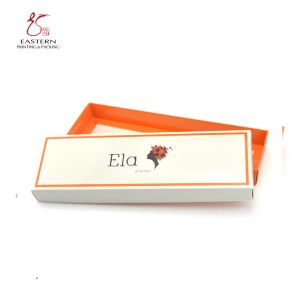 Glossy Lamination Cosmetic Packaging Paper Box With Lid And Bottom