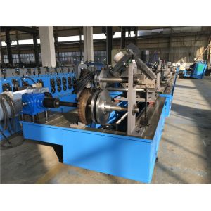 Cheap Two Profile Change Top Hat Metal Roll Forming Machine 0.8 - 2.0 Thickness Auto Stacker for sale