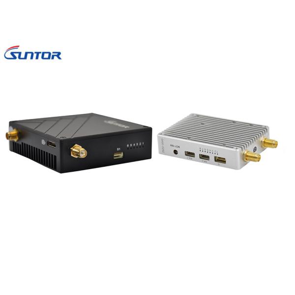 Quality 2W Ethernet Type 20km Video Data COFDM Transmitter Support SBUS / PPM / TTL , Small Size wholesale