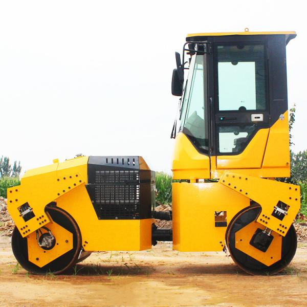 Small Compactor Roller Fully Hydraulic Compaction Machine Double Drum Road