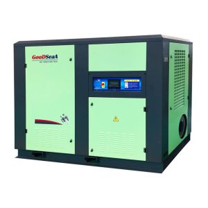 PLC 30KW Energy Saving Rotary Screw Blower / Positive Displacement Blower 15-25m