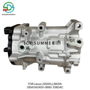 0424000660 EV Car AC Compressor For Lexus LS500h LS600h Automotive Cooling