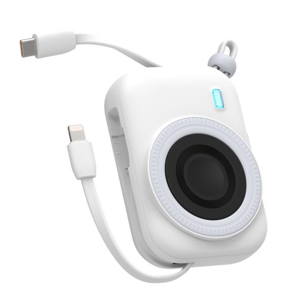 Quality 15W Magnetic Wireless Charging Power Bank 10000mAh White wholesale