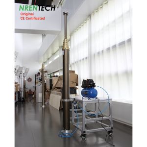 9m non-lockable pneumatic telescopic mast