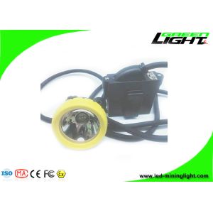 IP68 Waterproof Miner Cap Lamp 10000 Lux Supporting USB Charging 18 hrs Working Time For Underground Coal Mine