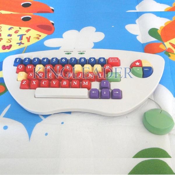 Customized computer keyboard designed especially for children color keyboard K