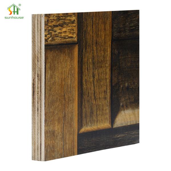 Quality Waterproof Melamine Plywood Board 4x8ft 9mm 12mm 18mm Scratch Resistant wholesale