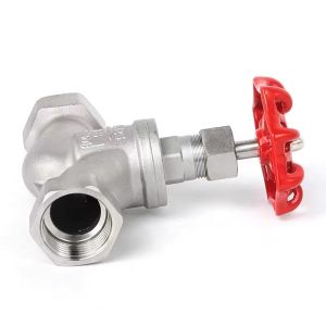 Household Usage Stainless Steel Globe Valve Pn16 1/2 prime prime with BSPT