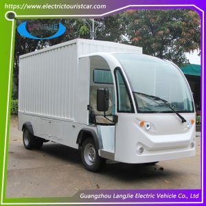 2 Seater Electric Cargo Van For Goods Loading And Unloading 900kg Electric
