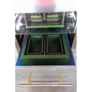 1.4 Kw Automatic Sealing Machine Tray Gas Flushing Vacuum Packing Machine