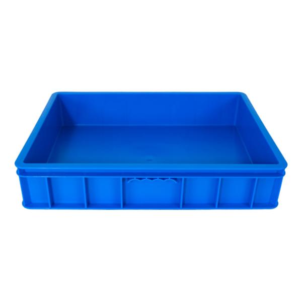 Stackable Heavy Duty Plastic Moving Crate with Strong Loading Capacity and Free