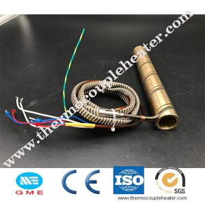 China Hot Runner Pressed In Brass Coil Heater 220v 230v 240v With Thermocouple on sale
