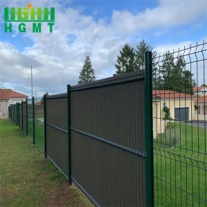 Industrial Decorative Rust Proof 3d Curved Wire Mesh Fence Corrosion Resistant