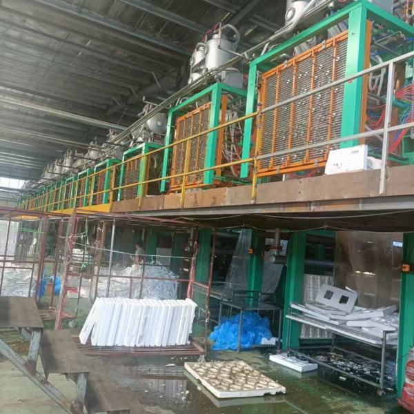 Automatic EPS Shape Moulding Machine Tray EPS Production Line For Vegetable Ice