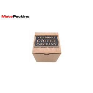 Irregular Shape Coffee Mug Packaging Box Recyclable Customised Thickness