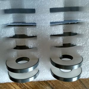 China Lightweight Piezoelectric Element Ring / Round Piezoelectric Ceramic Plate on sale