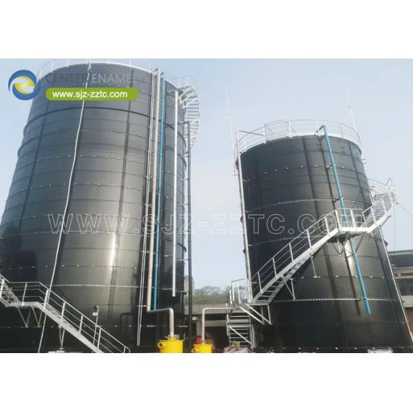 Quality Center Enamel Provides Anaerobic Digester Tanks For Sao Tome and Principe Wastewater Treatment Project wholesale