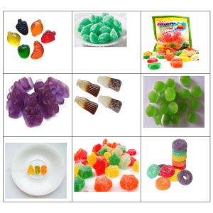 Soft Candy Gummy Production Line Gummy Bear Machine 600KG/H 450KG/H 300KG/H