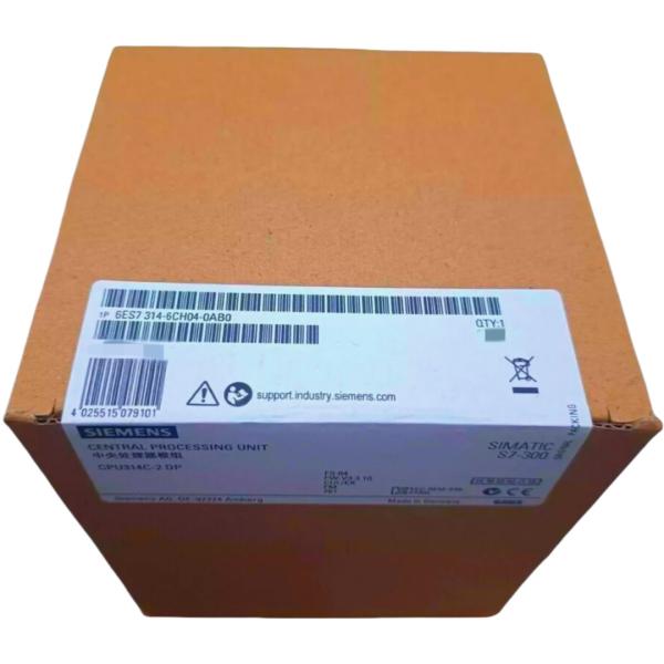 SIEMENS 6ES7314-6CH04-0AB0 SIMATIC S7-300 CPU314C-2 DP CONTROLLER, MPI/DP, 192KB