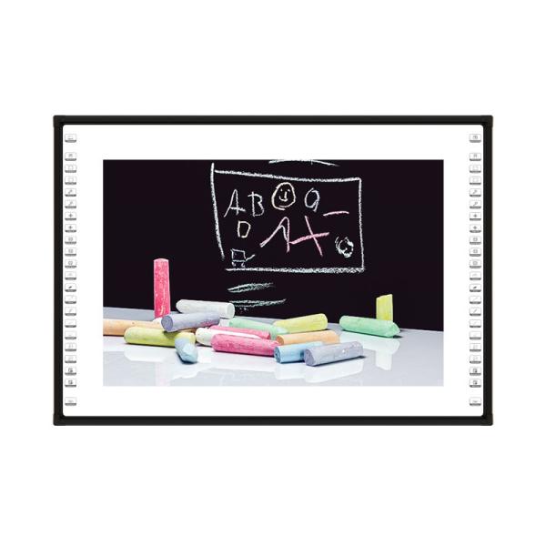 82-120 Inch CE Certificate 4:3 16:9 16:10 Black Infrared Interactive Whiteboard 1855x1280mm For School Education