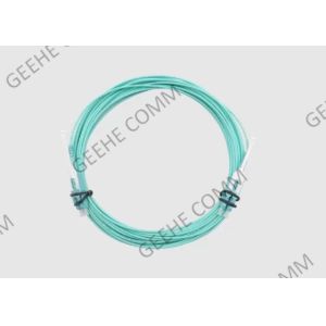 Pull Tab 10Gb 40Gb OM3 LC To LC Duplex Fiber Patch Cable