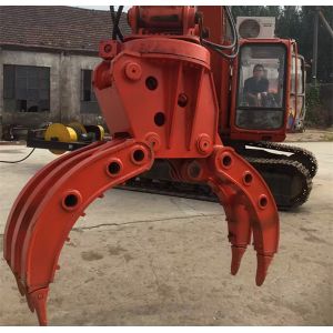 Metal Grapple Machine Large Diameter Steel Pipe And Sheet Auto Dismantling