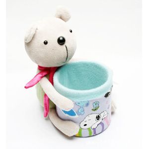 Stufffed Plush Stationery Rabbit Pen Vase