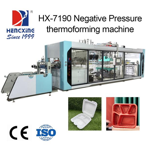 PP lunch take away boxes Food Containers Thermoforming Machine Automatic PS/PVC