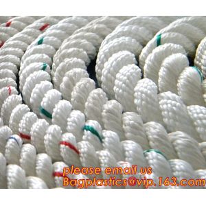 polyester mooring hawser rope, cheap and quality 3 inch polypropylene marine