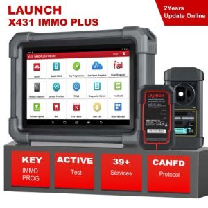 Launch X431 IMMO Plus Key Programmer 3-in-1 IMMO Clone Diagnostics Functions