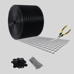 China PVC Coated Stainless Steel Bird Mesh , Solar Panel Wire Mesh 30m 100ft on sale