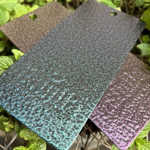 Color Shifting Colorful Hammer Texture Powder Coating Paint for Metal Surface