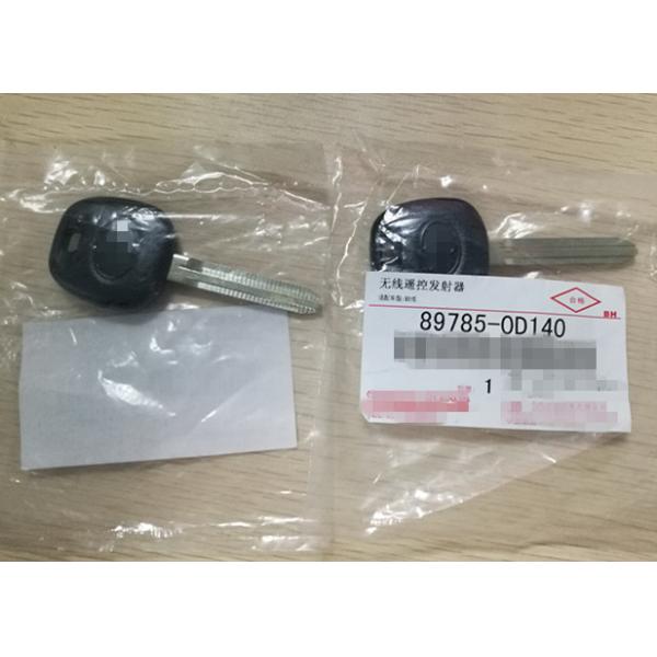 Uncut / Black Toyota Remote Key , Plastic Body 89785-0d140 Toyota Car Key Fob