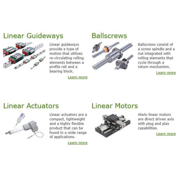 Quality HIWIN Bearing  Linear Guideways wholesale