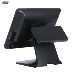 400 CD/㎡ 15 Inch Electronic POS Systems Intel Cerelon I5 CPU For Clothes Shop