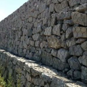 PVC Coated Box 8x10cm Gabion Wire Mesh