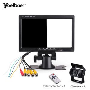 China HD Monitor Vehicle Reversing Systems 7 Inch TFT LCD Wide Screen 120°Angle on sale