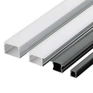 OEM Aluminum Channel Profile Alloy 6063 For Led Customized 1.2mm