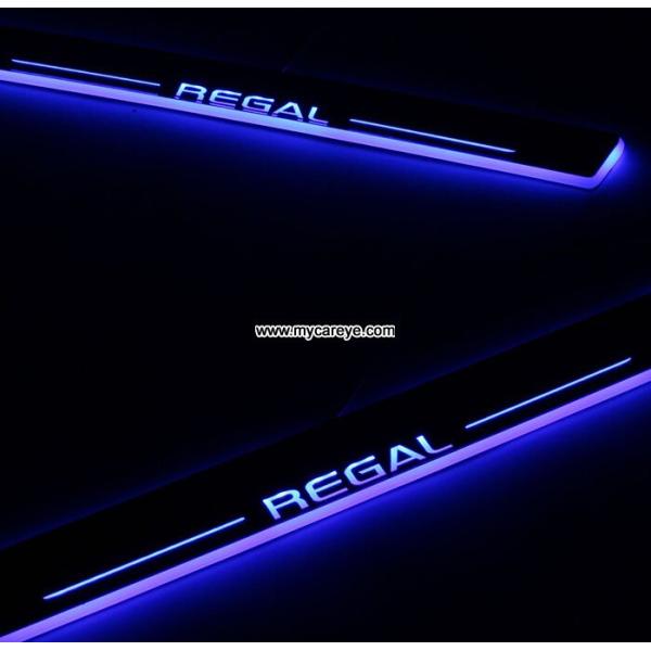 Buick Regal auto door safety lights led moving specail scuff light for car