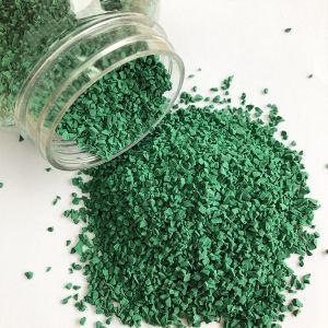 MSDS Certificate EPDM Sport Flooring No Cracking Multi Color Surface