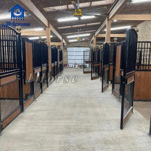 Heavy Duty Steel Horse Stall Panels 1/4 Inch Easy Assembly 4 Set