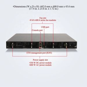 10/100/1000Mbps 48 Port 10G Gigabit Ethernet Switch CE 68 10-48 S4 Q-LI
