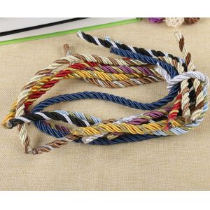 Charming hot selling decorative round rope for home textile decoration
