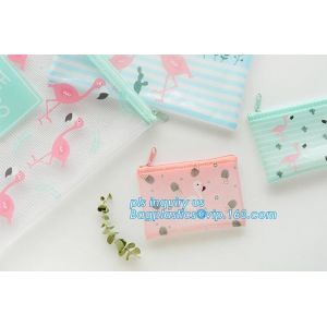 Multi-purpose 100% Cotton 12oz Canvas Zipper Pencil Bag Stationery Case bag,