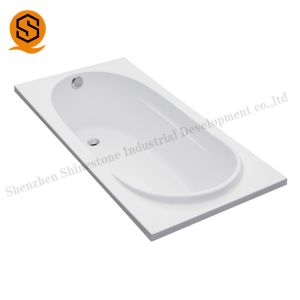 Solid Surface Acrylic Drop In Tub Ergonomically Designed For Apartment