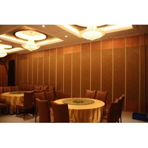 Foldable and Operable Sound Proof Partitions For Hotel 6m Height