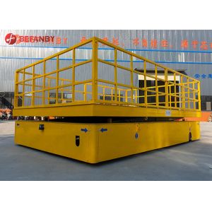 80T Load Steerable Transfer Trolley With Warning Alarm