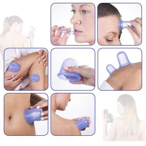 Customize Food Grade Silicone Cupping Set Kit for Eyes Face and Body