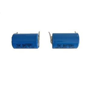 ER14250 3.6V Lithium Battery 1/2AA Li-Soci2 800mAh for High Temperature Battery