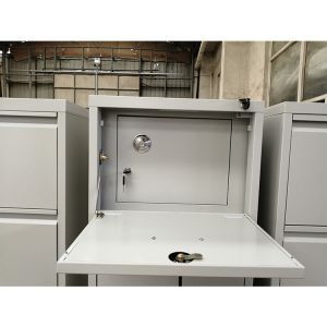 Lockable Security Legal Size Drawer Filing Cabinet With Safe Vault